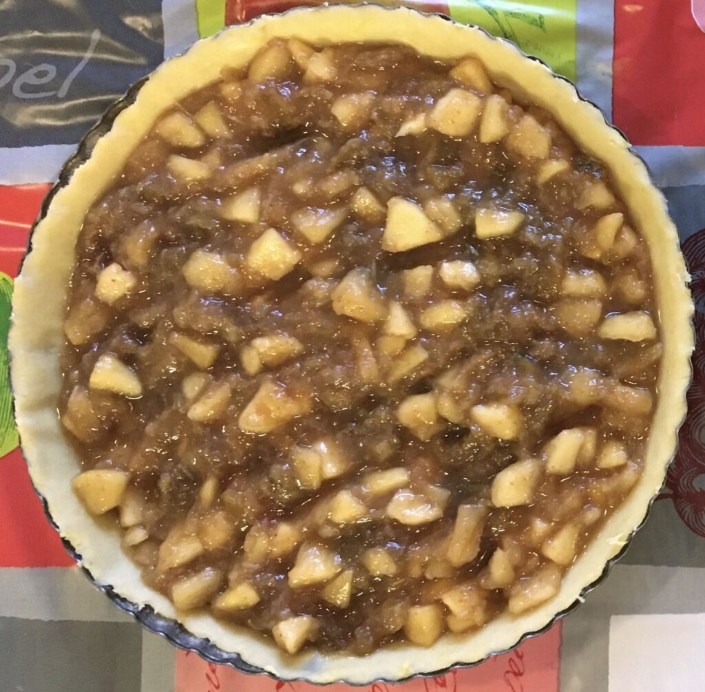 Almás-fügés pite
