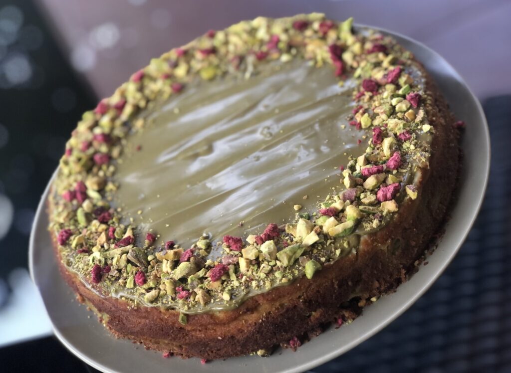 Pisztáciás sajttorta