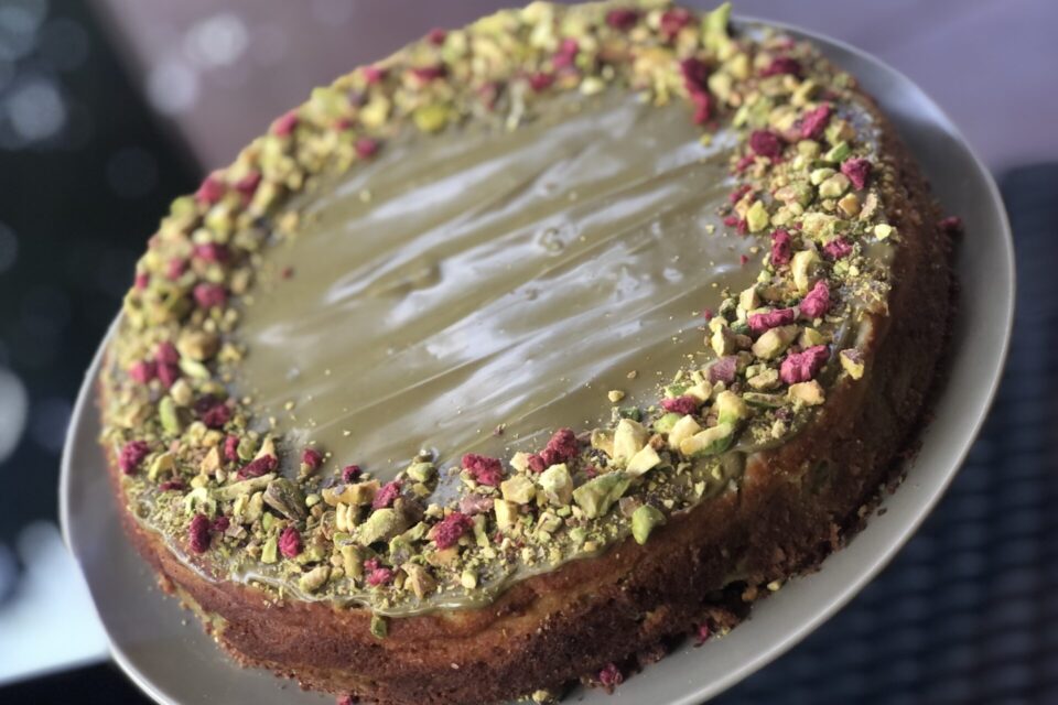 Pisztáciás sajttorta